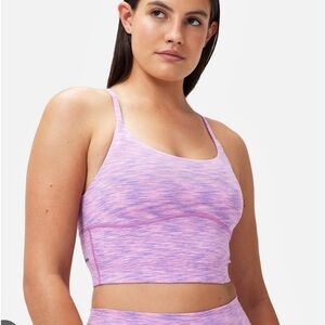 Outdoor voices freeform tank top bra